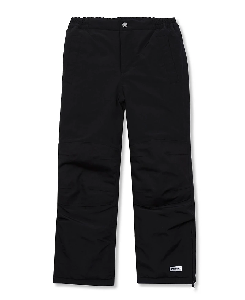Lands' End Kids Slim Squall Waterproof Insulated Iron Knee Snow Pants