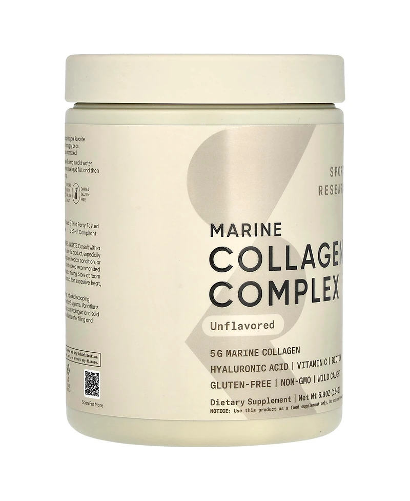 Sports Research Marine Collagen Complex Unflavored