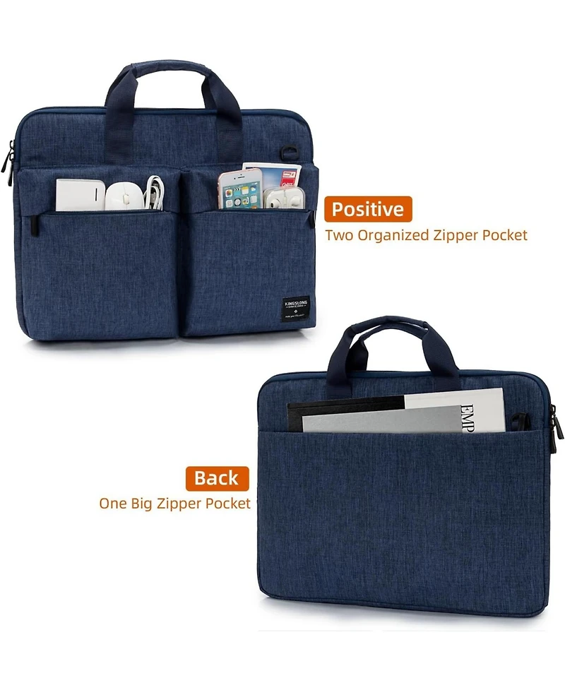 Acer 15.6 inch Laptop Shoulder Bag, Slim Laptop Sleeve Case, Shockproof Computer Notebook Ultrabooks Carrying Case Handbag Cover Fit for Acer Asus Del
