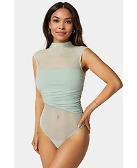 Bebe Draped Knit Bodysuit