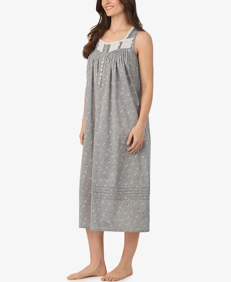 Eileen West Women's Sleeveless Long Ballet Nightgown