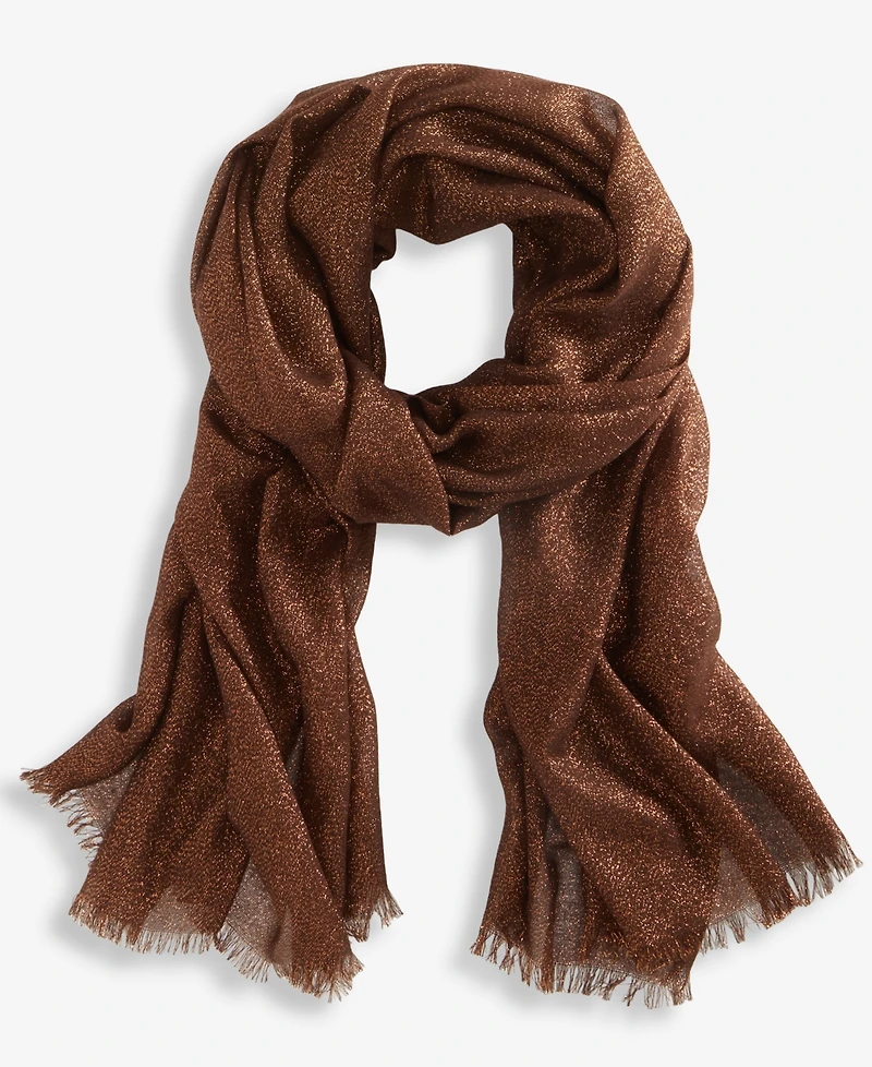 I.n.c. International Concepts Women's Shimmer Wrap Scarf, Created for Macy's