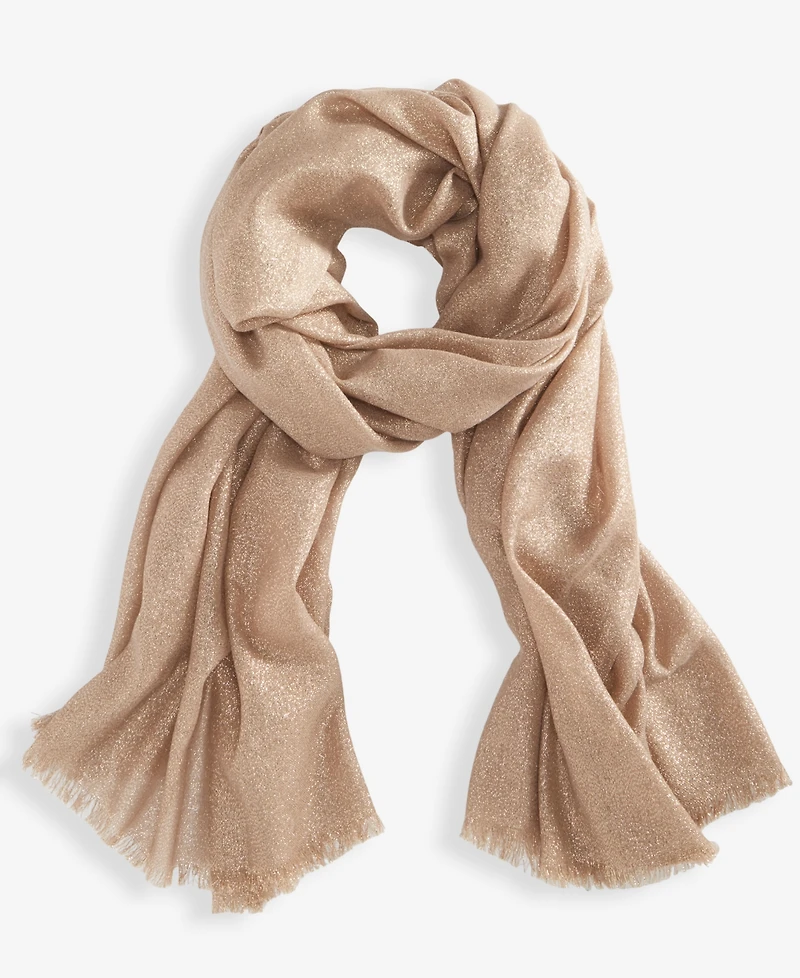 I.n.c. International Concepts Women's Shimmer Wrap Scarf, Created for Macy's