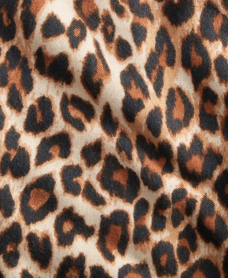 I.n.c. International Concepts Ombre Leopard-Print Oblong Scarf, Macy's Exclusive
