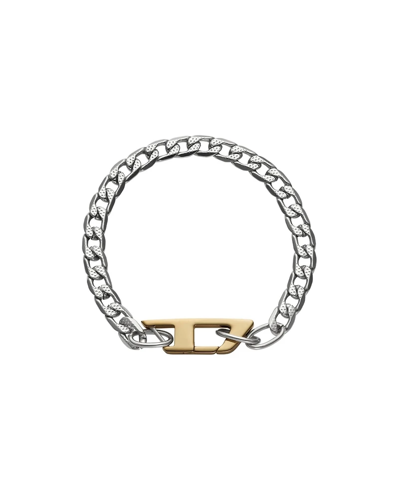Diesel Men's Stainless Steel Chain Bracelet