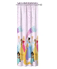 Sunny Side Up Disney Princess Curtains for Kids Bedroom 4-Piece Drape Set Pack of 2