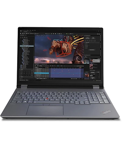 Lenovo ThinkPad P16 Gen 2 16" Wqxga Mobile Workstation, Intel Core i7-13700HX 2.1GHz, 16GB Ram, 512GB Ssd, Nvidia Rtx A1000 6GB, Windows 11 Pro,