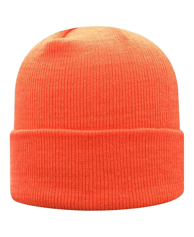 Top of the World Men's Orange Clemson Tigers Logo Cuffed Knit Hat