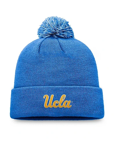 Top of the World Men's Blue Ucla Bruins Team Logo Cuffed Knit Pom with Hat