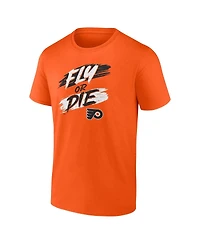 Fanatics Men's Orange Philadelphia Flyers Iconic T-Shirt