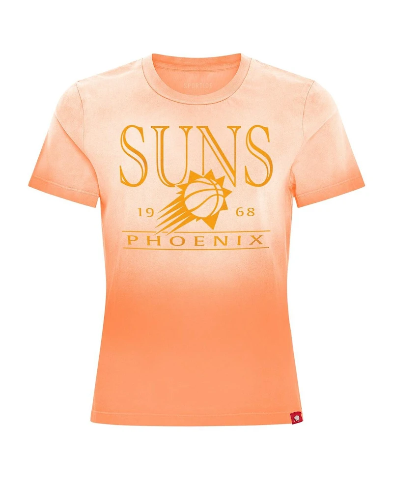 Sportiqe Women's Orange Phoenix Suns Arcadia Sun-Dipped T-Shirt