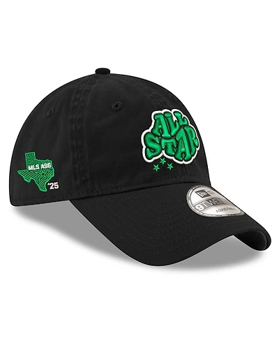 New Era Men's Black 2025 Mls All-Star Game 9TWENTY Adjustable Hat