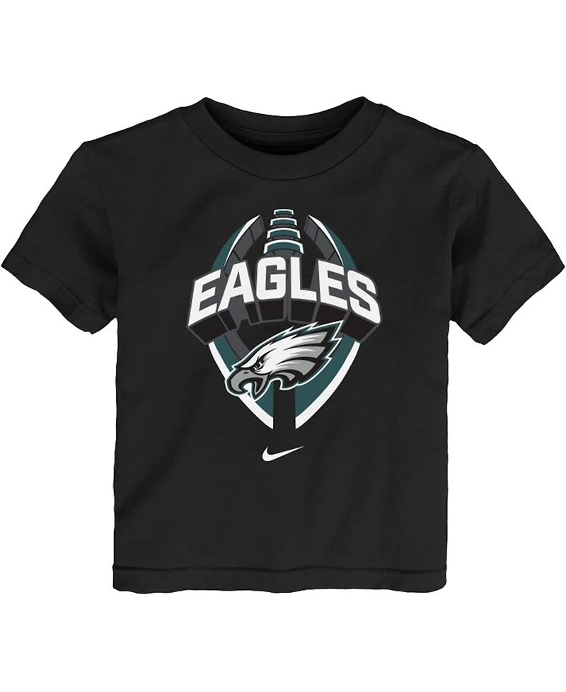 Nike Toddler Black Philadelphia Eagles Icon Legend T-Shirt