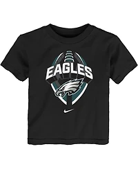 Nike Toddler Black Philadelphia Eagles Icon Legend T-Shirt