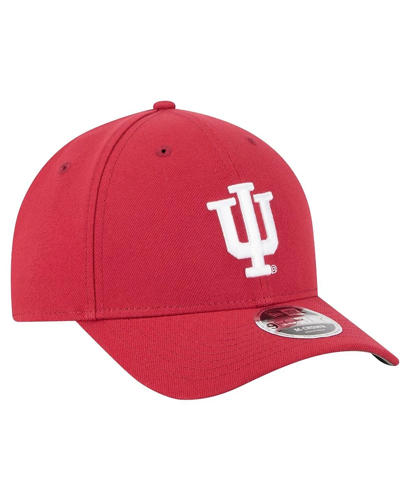 New Era Men's Crimson Indiana Hoosiers Team Collective 9FORTY M-Crown Adjustable Hat