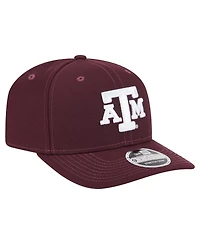 New Era Men's Maroon Texas A M Aggies Team Collective 9SEVENTY Stretch snap Adjustable Hat