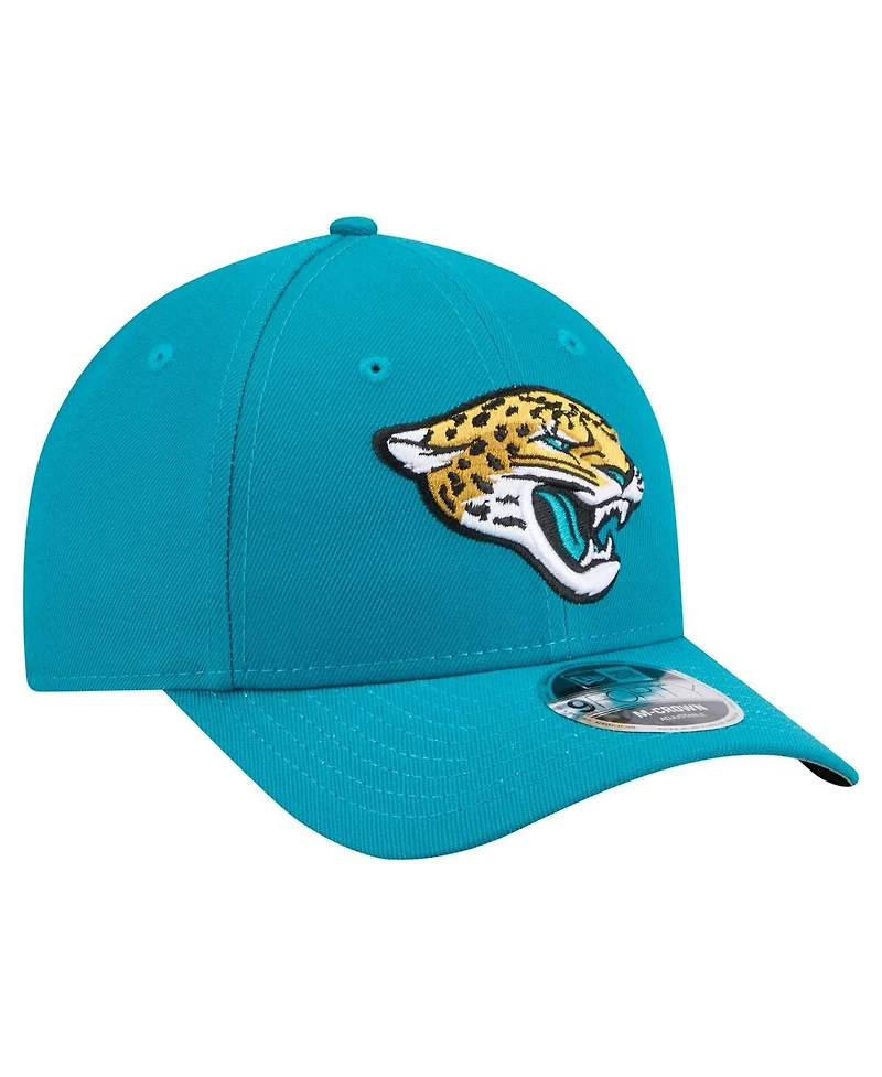 New Era Men's Teal Jacksonville Jaguars Team Collection 9FORTY M-Crown Adjustable Hat
