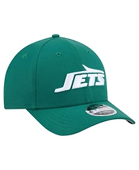 New Era Men's Green New York Jets Team Collection 9FORTY M-Crown Adjustable Hat