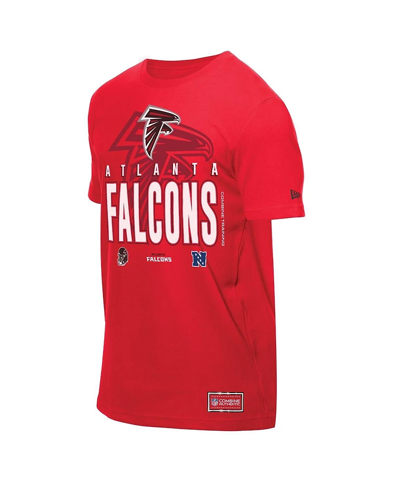 New Era Men's Red Atlanta Falcons 2025 Nfl Training Camp T-Shirt