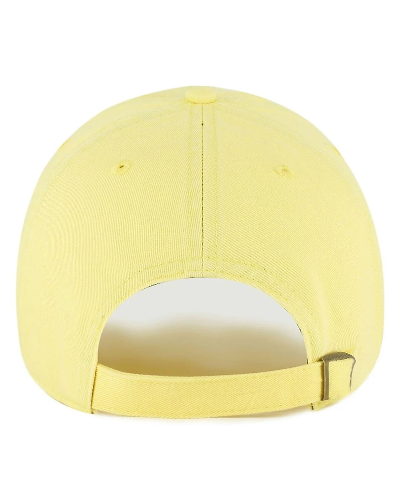 '47 Brand Men's Maize West Virginia Mountaineers Vault Clean Up Adjustable Hat