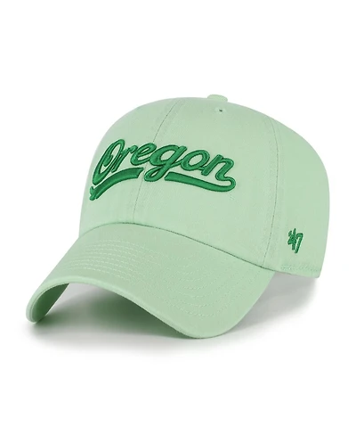 '47 Brand Men's Light Green Oregon Ducks Clean Up Adjustable Hat
