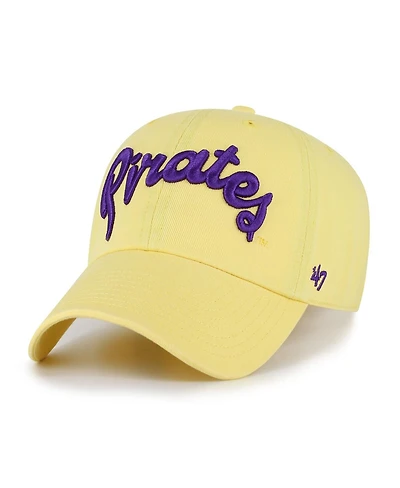 '47 Brand Men's Maize Ecu Pirates Clean Up Adjustable Hat