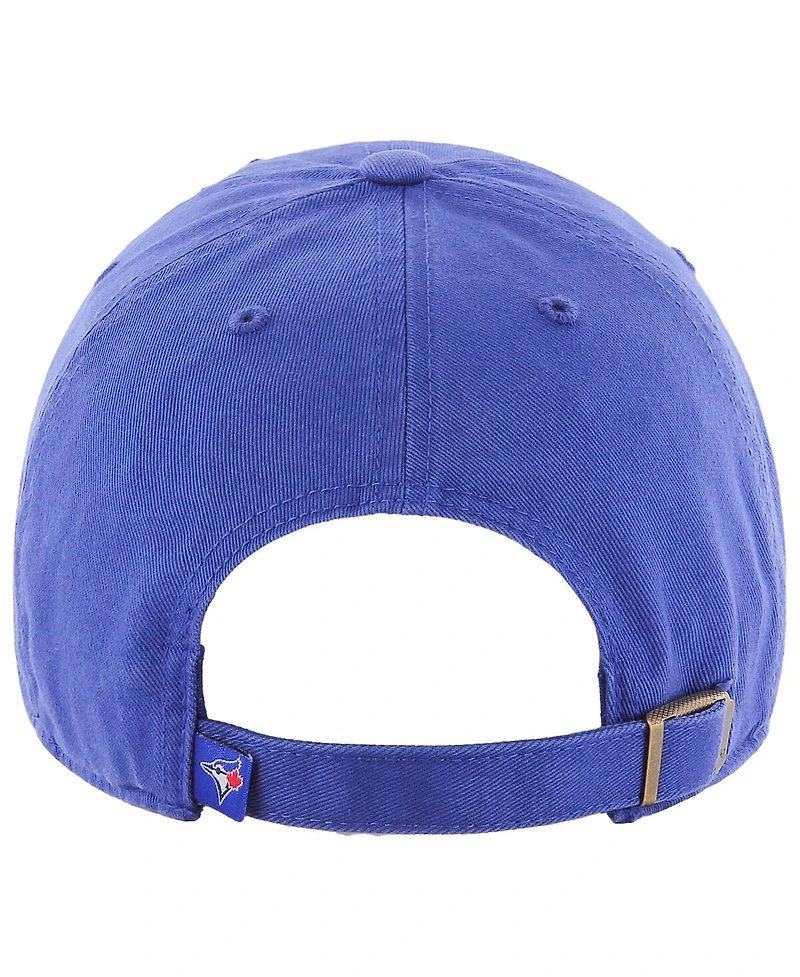 '47 Brand Big Boys and Girls Royal Toronto Blue Jays Clean Up Adjustable Hat