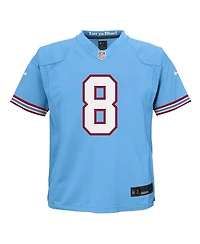 Nike Toddler Will Levis Light Blue Tennessee Titans Alternate Oilers Throwback Game Jersey