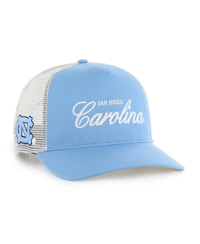 '47 Brand Men's and Women's Light Blue North Carolina Tar Heels Contemporary Basics Foundation Trucker Hitch Adjustable Hat