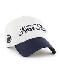 '47 Brand Men's White Penn State Nittany Lions Contemporary Basics Foundation Clean Up Adjustable Hat