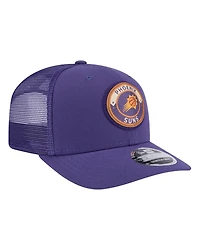 New Era Men's Purple Phoenix Suns Victory Grove Circle Patch 9SEVENTY Adjustable Hat