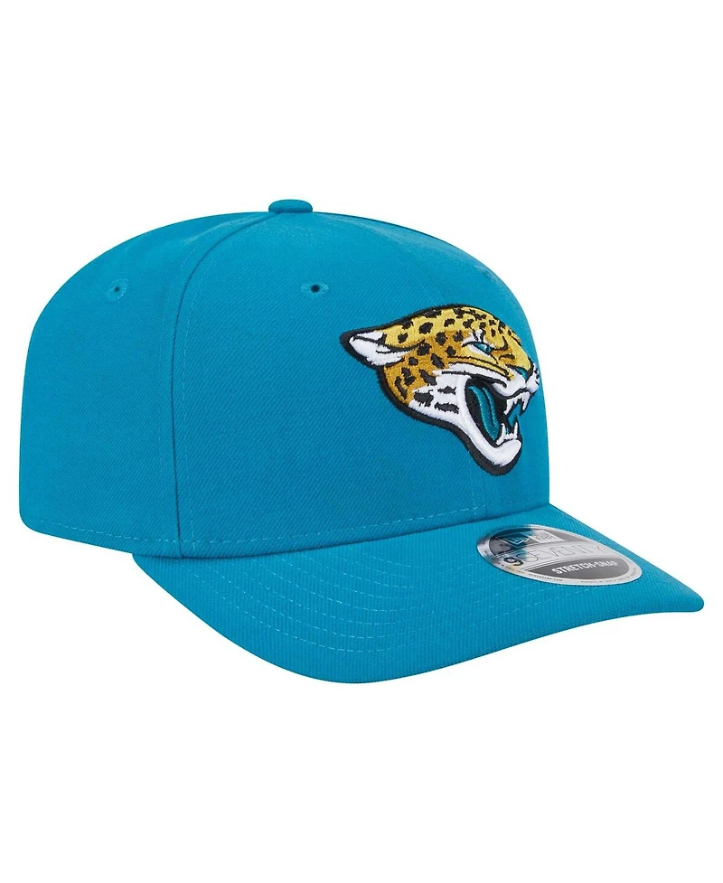 New Era Men's Teal Jacksonville Jaguars 9SEVENTY Stretch snap Hat