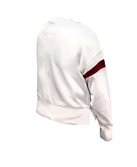 Fanatics Women's White San Francisco 49ers Plus Fleece Pullover Sweatshirt