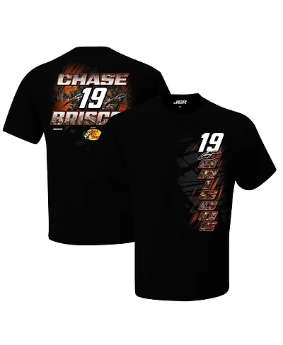 Joe Gibbs Racing Team Collection Men's Black Chase Briscoe Bass Pro Shops Camo T-Shirt