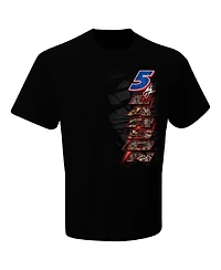 Hendrick Motorsports Team Collection Men's Black Kyle Larson Camo T-Shirt