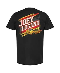 Team Penske Men's Black Joey Logano Shell/Pennzoil Car T-Shirt