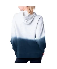 Msx by Michael Strahan Women's Heather Gray/Navy Dallas Cowboys Daniela Pullover Hoodie