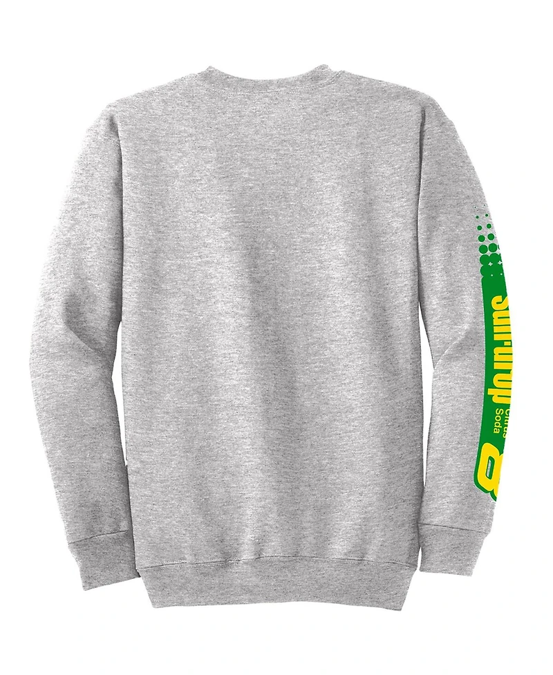 Jr Motorsports Official Team Apparel Men's Heather Gray Dale Earnhardt Jr. Sun Drop 8 Camaro Pullover Sweatshirt