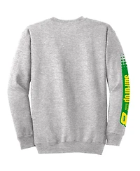 Jr Motorsports Official Team Apparel Men's Heather Gray Dale Earnhardt Jr. Sun Drop 8 Camaro Pullover Sweatshirt