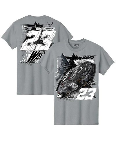 23xi Racing Men's Gray Bubba Wallace U.s. Air Force Car T-Shirt