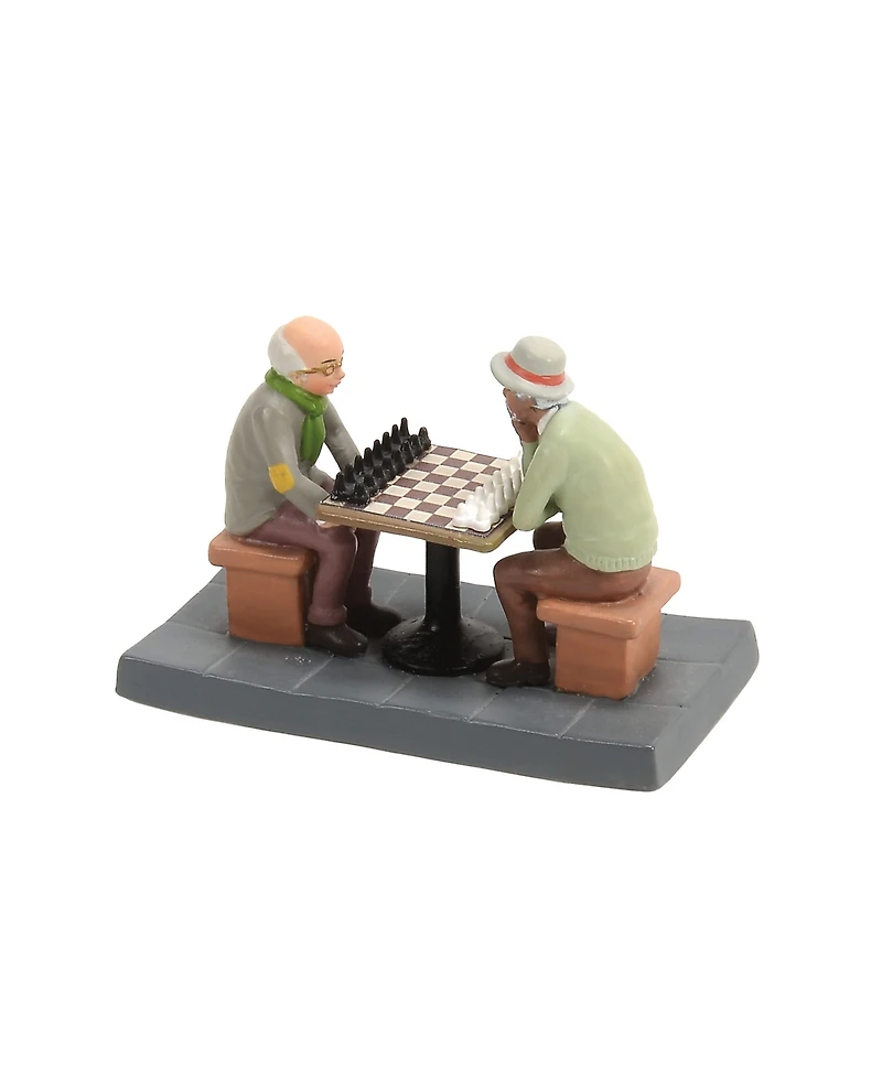 Department 56 Perhaps The Queen's Gambit Village Accessory
