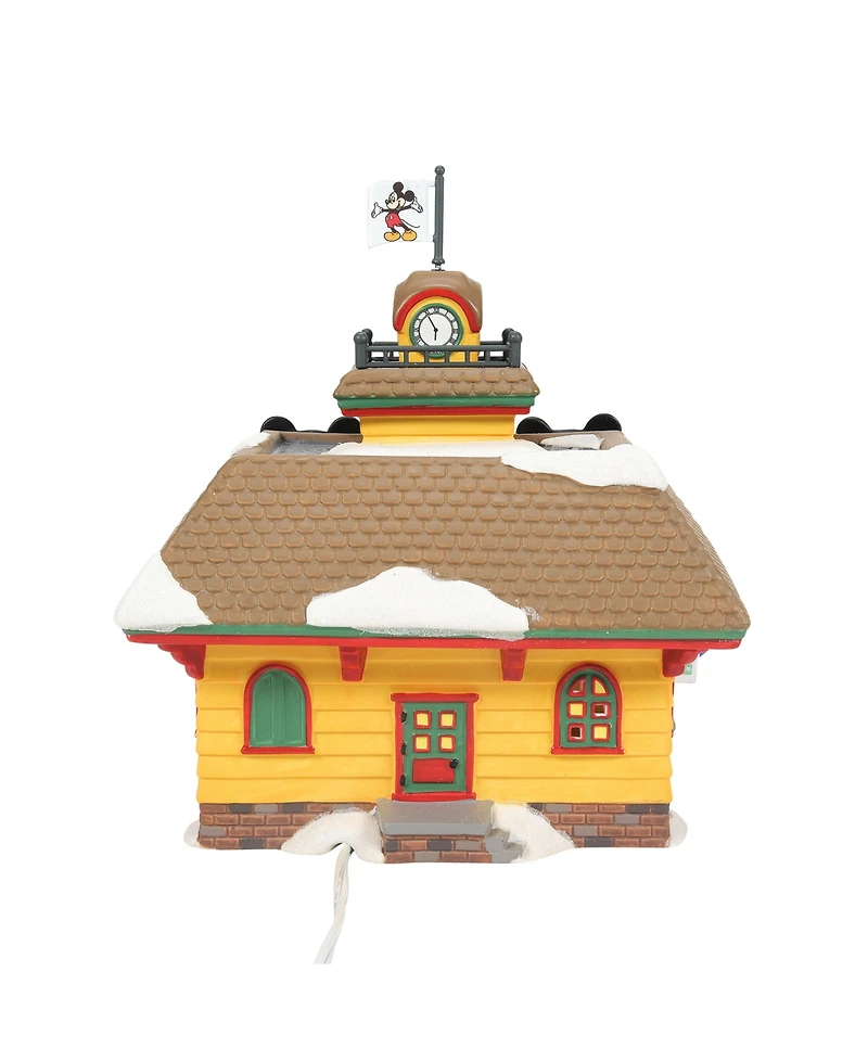 Department 56 Mickey's Train Station Building