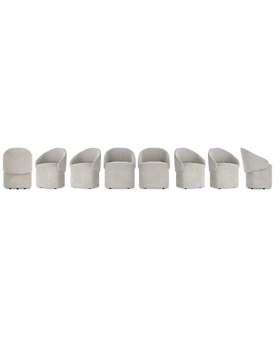 Tempo 8-Pc. Caster Chair Set