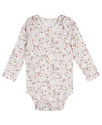 Gerber Baby Girls' 5-Pack Long Sleeve Bodysuits