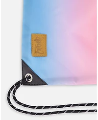 Deux par Deux Girl Drawstring Bag Rainbow Gradient - Toddler|Child