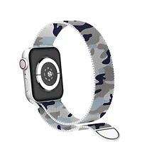 Waloo Camo Magnetic Mesh Replacement Band for Apple Watch