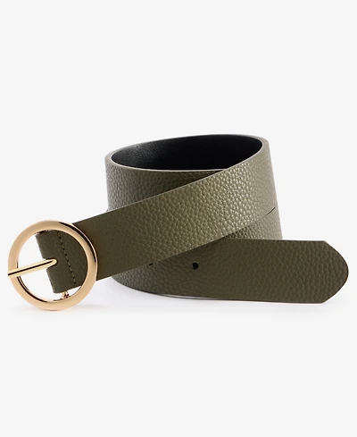 Steve Madden Pebble Reversible to Smooth Belt