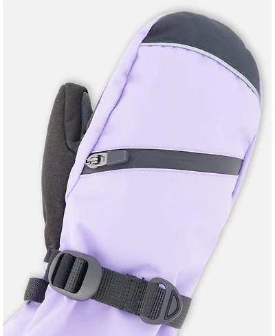 Deux par Girl Winter Mittens Teknik Lavender - Child