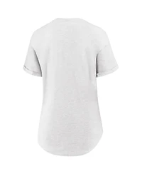 Fanatics Women's White Oklahoma Sooners True Classics Hometown Tacked Sleeve T-Shirt