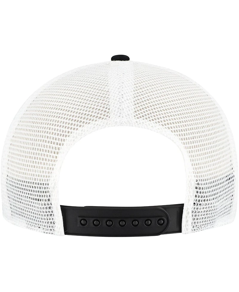 Fanatics Men's Black/White Heritage Classic Adjustable Trucker Hat